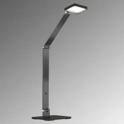 Luminaires Fischer & Honsel Lampes À Poser|Lampe de table Fischer & Honsel Rike LED Noir, 1 lumière