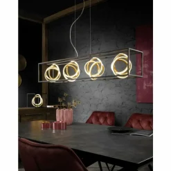 Luminaires Fischer & Honsel Éclairage Led|Lampe de table Fischer & Honsel Gisi LED Noir, 1 lumière