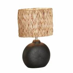 Luminaires Fischer & Honsel Lampes À Poser|Lampe de table Fischer & Honsel Hyazinthe Noir, 1 lumière