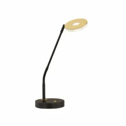 Luminaires Fischer & Honsel Éclairage Led|Lampe de table Fischer & Honsel Dent LED Noir, 1 lumière