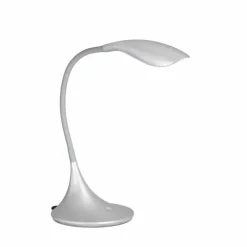 Luminaires Fischer & Honsel Éclairage Led|Lampe de table Fischer & Honsel Nil LED Argenté, 1 lumière