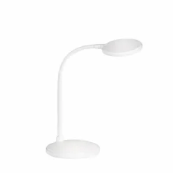 Luminaires Fischer & Honsel Éclairage Led|Lampe de table Fischer & Honsel Work LED Blanc, 1 lumière