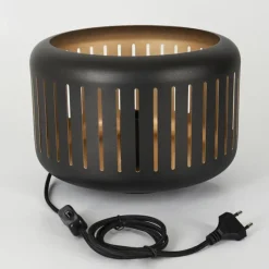hofstein Lampes À Poser|Lampe de table Fournie Noir, 1 lumière