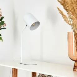 hofstein Lampes À Poser|Lampe de table Gilsbro Blanc, 1 lumière