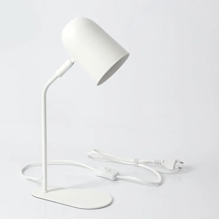 hofstein Lampes À Poser|Lampe de table Gilsbro Blanc, 1 lumière