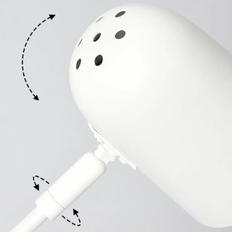 hofstein Lampes À Poser|Lampe de table Gilsbro Blanc, 1 lumière