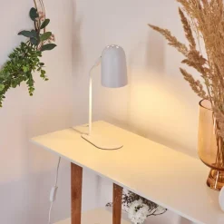 hofstein Lampes À Poser|Lampe de table Gilsbro Blanc, 1 lumière