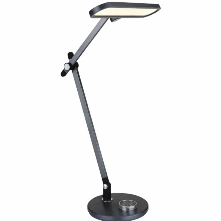 Luminaires Globo Lighting Éclairage Led|Lampe de table Globo BERLETTA LED Gris, Blanc, 1 lumière