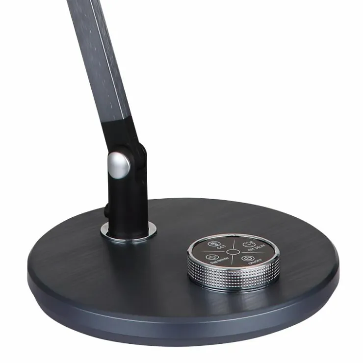 Luminaires Globo Lighting Éclairage Led|Lampe de table Globo BERLETTA LED Gris, Blanc, 1 lumière
