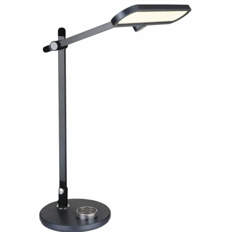 Luminaires Globo Lighting Éclairage Led|Lampe de table Globo BERLETTA LED Gris, Blanc, 1 lumière