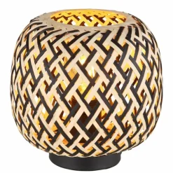 Luminaires Globo Lighting Lampes À Poser|Lampe de table Globo COLLY Noir, 1 lumière