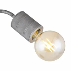 Luminaires Globo Lighting Lampes À Poser|Lampe de table Globo FREDDY Argent Oxydé, 1 lumière