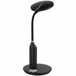 Luminaires Globo Lighting Éclairage Led|Lampe de table Globo FRUGGY LED Chrome, Noir, 1 lumière