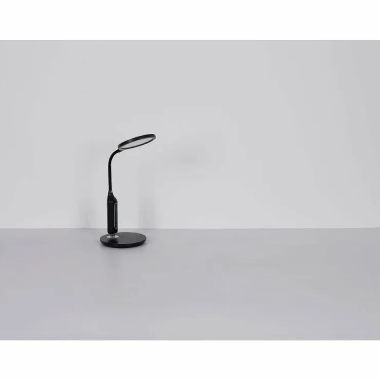 Luminaires Globo Lighting Éclairage Led|Lampe de table Globo FRUGGY LED Chrome, Noir, 1 lumière