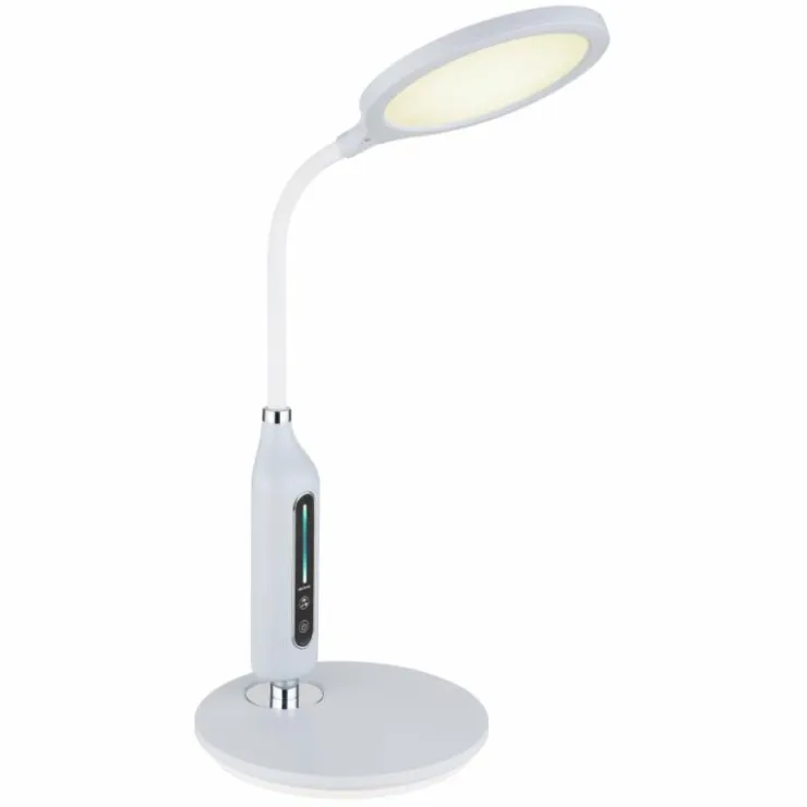 Luminaires Globo Lighting Éclairage Led|Lampe de table Globo FRUGGY LED Chrome, Gris, 1 lumière