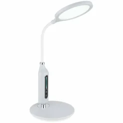 Luminaires Globo Lighting Éclairage Led|Lampe de table Globo FRUGGY LED Chrome, Gris, 1 lumière