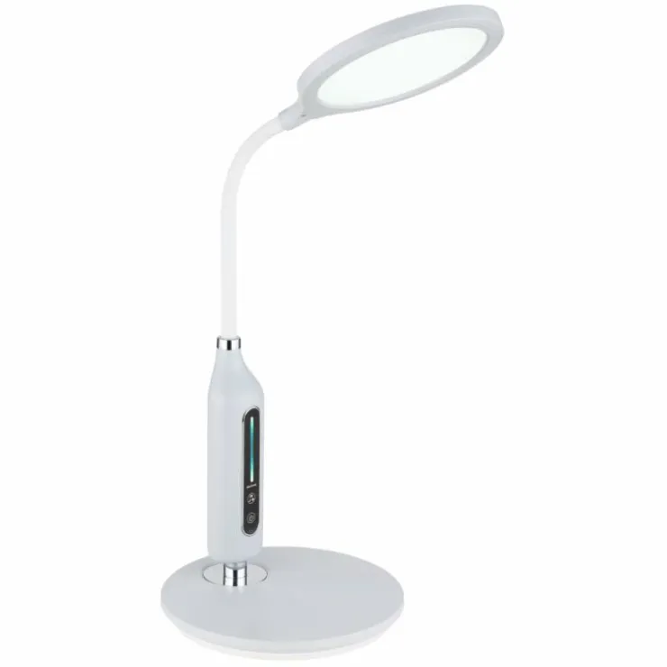 Luminaires Globo Lighting Éclairage Led|Lampe de table Globo FRUGGY LED Chrome, Gris, 1 lumière