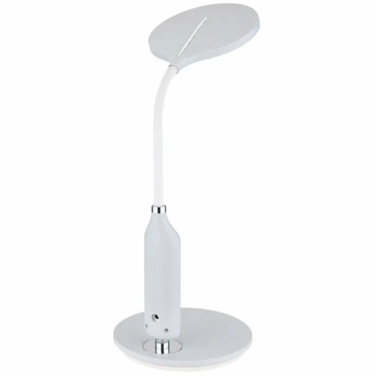 Luminaires Globo Lighting Éclairage Led|Lampe de table Globo FRUGGY LED Chrome, Gris, 1 lumière