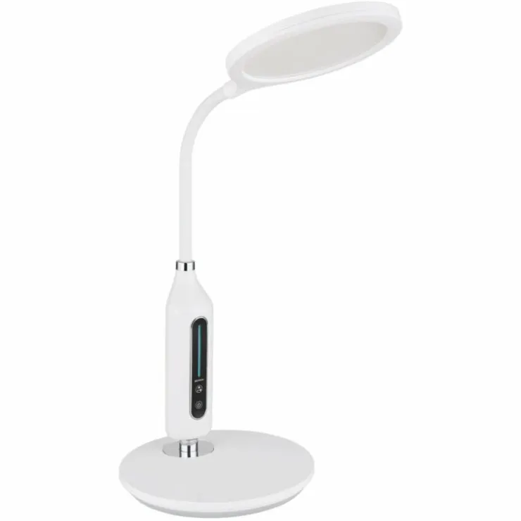 Luminaires Globo Lighting Éclairage Led|Lampe de table Globo FRUGGY LED Chrome, Blanc, 1 lumière