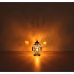 Luminaires Globo Lighting Lampes À Poser|Lampe de table Globo GELASIUS Gris, Argenté, 1 lumière