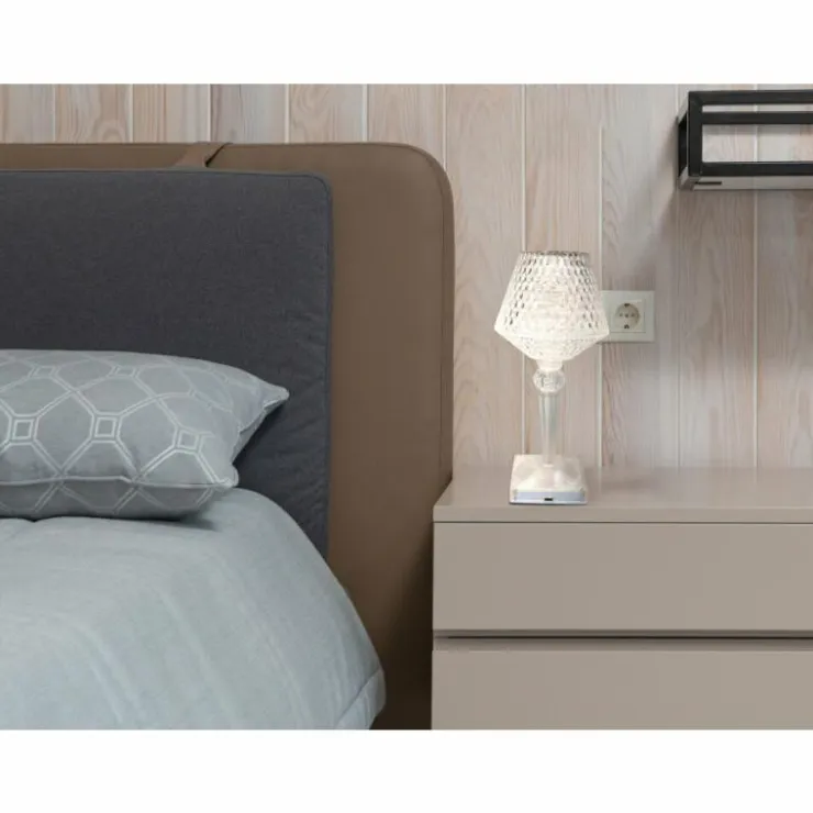 Luminaires Globo Lighting Éclairage Led|Lampe de table Globo GIXI LED Transparent, 1 lumière