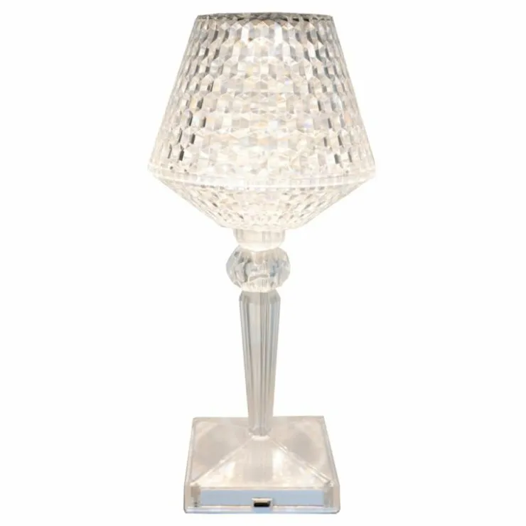 Luminaires Globo Lighting Éclairage Led|Lampe de table Globo GIXI LED Transparent, 1 lumière