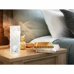 Luminaires Globo Lighting Éclairage Led|Lampe de table Globo GIXI LED Argenté, Transparent, 1 lumière