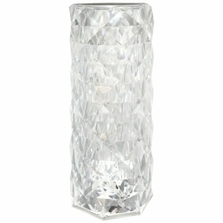 Luminaires Globo Lighting Éclairage Led|Lampe de table Globo GIXI LED Argenté, Transparent, 1 lumière