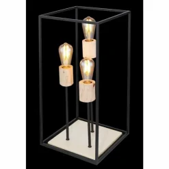 Luminaires Globo Lighting Lampes À Poser|Lampe de table Globo HAGAR Noir, 3 lumières