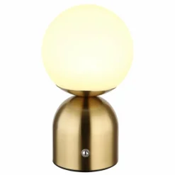 Luminaires Globo Lighting Éclairage Led|Lampe de table Globo JULSY LED Laiton, 1 lumière