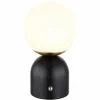 Luminaires Globo Lighting Éclairage Led|Lampe de table Globo JULSY LED Noir, 1 lumière