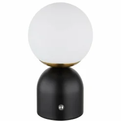 Luminaires Globo Lighting Éclairage Led|Lampe de table Globo JULSY LED Noir, 1 lumière