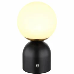 Luminaires Globo Lighting Éclairage Led|Lampe de table Globo JULSY LED Noir, 1 lumière