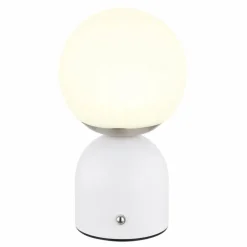 Luminaires Globo Lighting Éclairage Led|Lampe de table Globo JULSY LED Blanc, 1 lumière