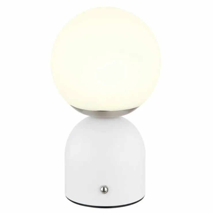 Luminaires Globo Lighting Éclairage Led|Lampe de table Globo JULSY LED Blanc, 1 lumière