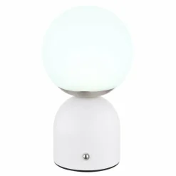 Luminaires Globo Lighting Éclairage Led|Lampe de table Globo JULSY LED Blanc, 1 lumière
