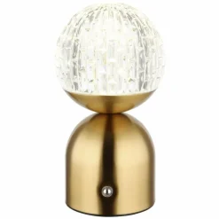 Luminaires Globo Lighting Éclairage Led|Lampe de table Globo JULSY LED Laiton, 1 lumière