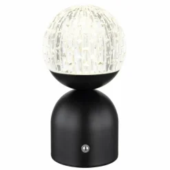 Luminaires Globo Lighting Éclairage Led|Lampe de table Globo JULSY LED Noir, 1 lumière