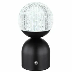 Luminaires Globo Lighting Éclairage Led|Lampe de table Globo JULSY LED Noir, 1 lumière
