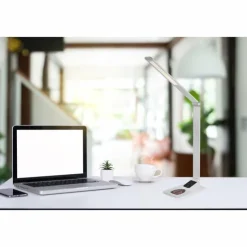 Luminaires Globo Lighting Éclairage Led|Lampe de table Globo LED Argenté, 1 lumière