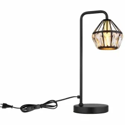 Luminaires Globo Lighting Lampes À Poser|Lampe de table Globo LOIS Laiton, Noir, 1 lumière