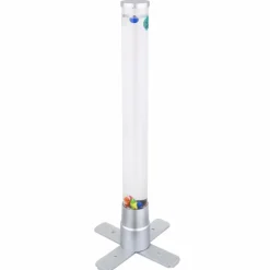 Luminaires Globo Lighting Éclairage Led|Lampe de table Globo MENDOZA LED Argenté, Transparent, 1 lumière, Changeur de couleurs