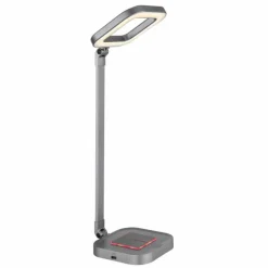 Luminaires Globo Lighting Éclairage Led|Lampe de table Globo MONACO LED Gris, Blanc, 1 lumière, Changeur de couleurs