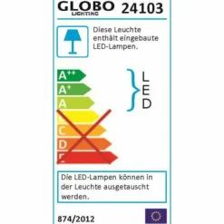 Luminaires Globo Lighting Éclairage Led|Lampe de table Globo PEGASI LED Aluminium, 1 lumière