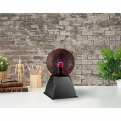 Luminaires Globo Lighting Éclairage Led|Lampe de table Globo PLASMA LED Noir, 1 lumière