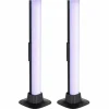 Lampe de table Globo POLLIVER LED Noir, 1 lumière, Changeur de couleurs