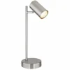 Luminaires Globo Lighting Lampes À Poser|Lampe de table Globo ROBBY Nickel mat, 1 lumière