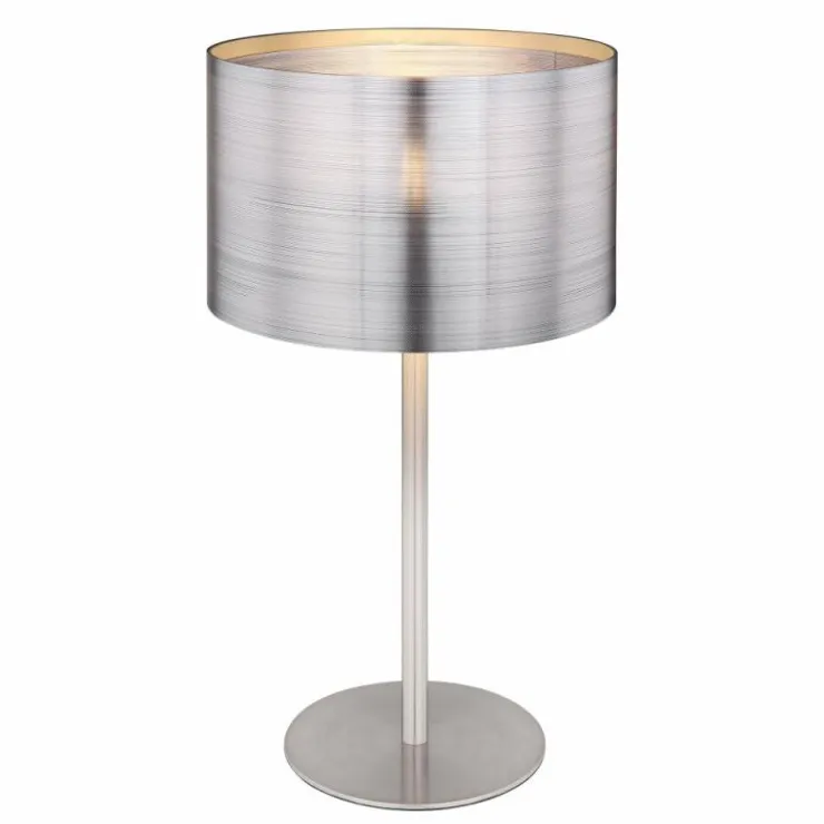 Luminaires Globo Lighting Lampes À Poser|Lampe de table Globo SINNI Argenté, 1 lumière