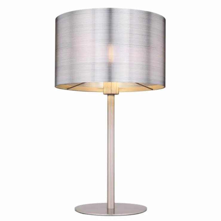 Luminaires Globo Lighting Lampes À Poser|Lampe de table Globo SINNI Argenté, 1 lumière