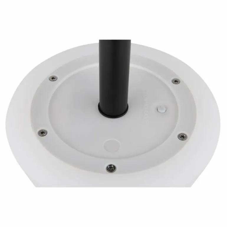 Lampe de table Globo SOLAR LED Noir, 8 lumières, Changeur de couleurs